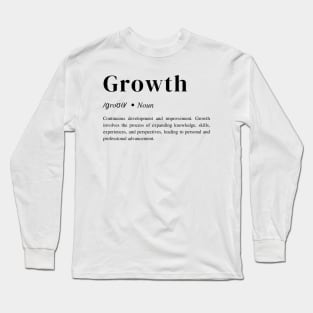 Motivational Word - Daily Affirmations and Inspiration Quote, Affirmation Quote Long Sleeve T-Shirt